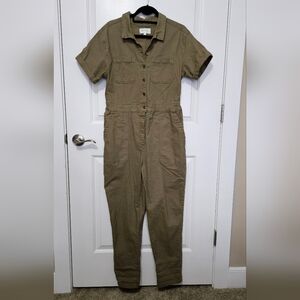 Regeneration Celebrity Pink Women's Medium Khaki Jumpsuit Boilersuit